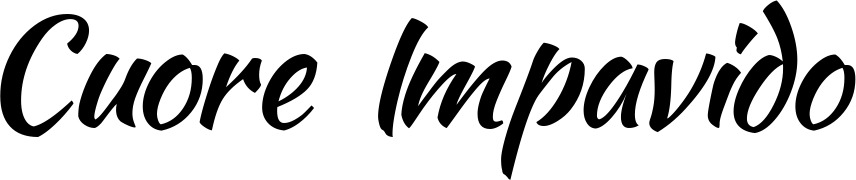 Vorschau des Bootsnamens "Cuore Impavido" als Schriftzug für "Bootsbeschriftung Klassisch 73"