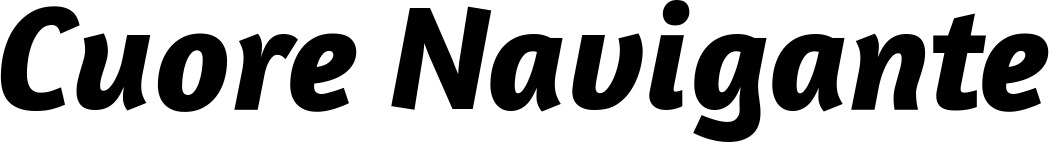 Vorschau des Bootsnamens "Cuore Navigante" als Schriftzug für "Style Kursiv 01"