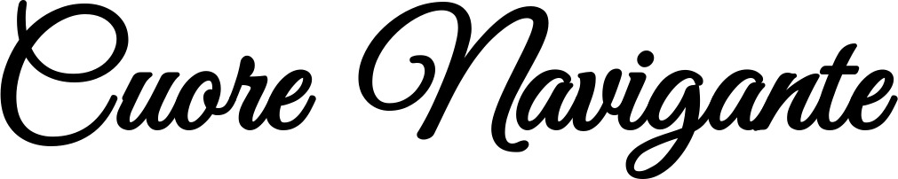 Vorschau des Bootsnamens "Cuore Navigante" als Schriftzug für "Bootsbeschriftung Klassisch 68"