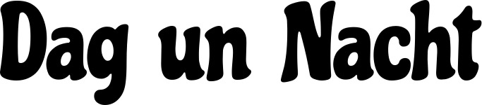 Vorschau des Bootsnamens "Dag un Nacht" als Schriftzug für "Style Klassisch 53"