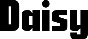 Vorschau des Bootsnamens "Daisy" als Schriftzug für "Bootsbeschriftung Neu 11"