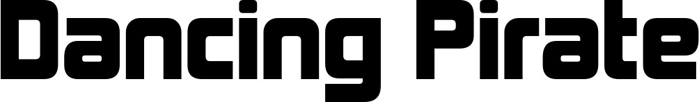 Vorschau des Bootsnamens "Dancing Pirate" als Schriftzug für "Style Neu 25"