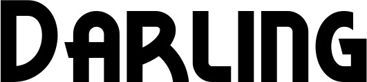Vorschau des Bootsnamens "Darling" als Schriftzug für "Style Neu 26"