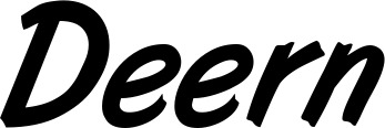 Vorschau des Bootsnamens "Deern" als Schriftzug für "Bootsbeschriftung Klassisch 38"