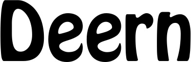 Vorschau des Bootsnamens "Deern" als Schriftzug für "Bootsbeschriftung Fett 01"