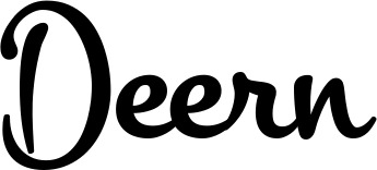 Vorschau des Bootsnamens "Deern" als Schriftzug für "Bootsbeschriftung Klassisch 81"