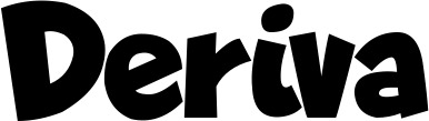 Vorschau des Bootsnamens "Deriva" als Schriftzug für "Bootsbeschriftung Neu 48"
