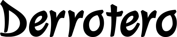 Vorschau des Bootsnamens "Derrotero" als Schriftzug für "Bootsbeschriftung Klassisch 72"