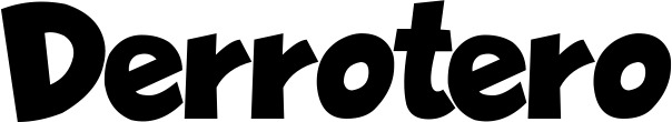 Vorschau des Bootsnamens "Derrotero" als Schriftzug für "Bootsbeschriftung Neu 48"