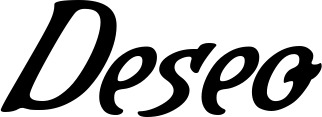Vorschau des Bootsnamens "Deseo" als Schriftzug für "Bootsbeschriftung Klassisch 57"