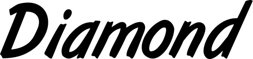 Vorschau des Bootsnamens "Diamond" als Schriftzug für "Bootsbeschriftung Klassisch 38"