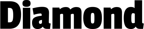 Vorschau des Bootsnamens "Diamond" als Schriftzug für "Bootsbeschriftung Fett 30"
