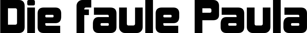 Vorschau des Bootsnamens "Die faule Paula" als Schriftzug für "Bootsbeschriftung Neu 25"