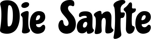 Vorschau des Bootsnamens "Die Sanfte" als Schriftzug für "Bootsbeschriftung Klassisch 53"