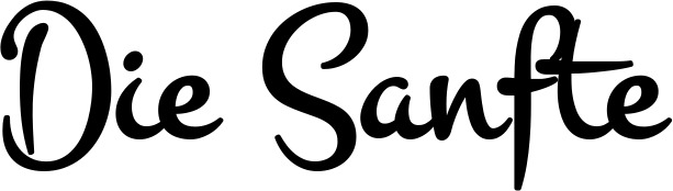 Vorschau des Bootsnamens "Die Sanfte" als Schriftzug für "Style Klassisch 81"