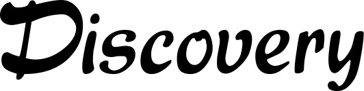 Vorschau des Bootsnamens "Discovery" als Schriftzug für "Bootsbeschriftung Klassisch 15"