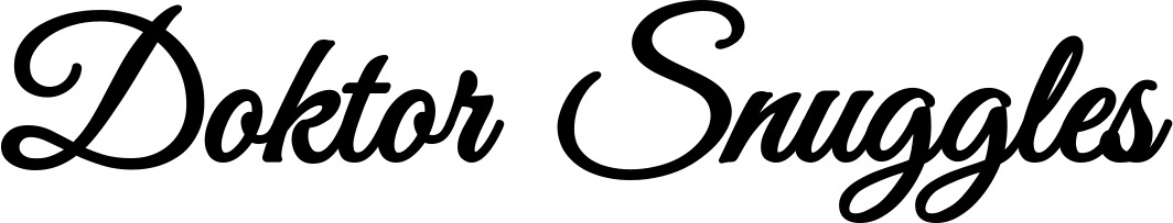 Vorschau des Bootsnamens "Doktor Snuggles" als Schriftzug für "Bootsbeschriftung Klassisch 68"