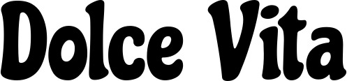 Vorschau des Bootsnamens "Dolce Vita" als Schriftzug für "Bootsbeschriftung Neu 41"