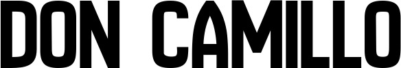 Vorschau des Bootsnamens "Don Camillo" als Schriftzug für "Bootsbeschriftung Neu 58"