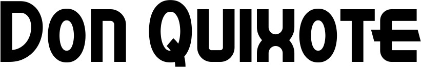 Vorschau des Bootsnamens "Don Quixote" als Schriftzug für "Bootsbeschriftung Neu 26"
