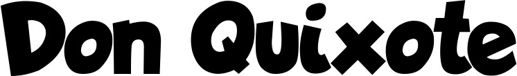 Vorschau des Bootsnamens "Don Quixote" als Schriftzug für "Bootsbeschriftung Neu 48"