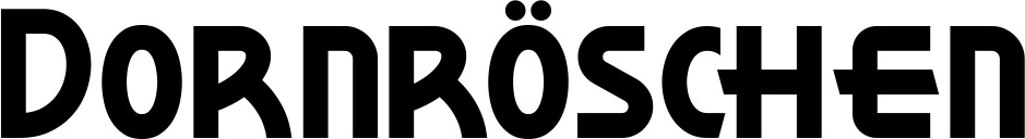 Vorschau des Bootsnamens "Dornröschen" als Schriftzug für "Bootsbeschriftung Neu 26"