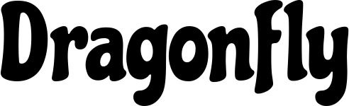 Vorschau des Bootsnamens "Dragonfly" als Schriftzug für "Bootsbeschriftung Neu 41"