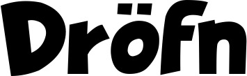 Vorschau des Bootsnamens "Dröfn" als Schriftzug für "Bootsbeschriftung Neu 48"