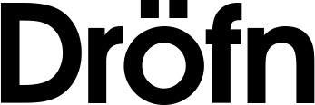 Vorschau des Bootsnamens "Dröfn" als Schriftzug für "Bootsbeschriftung Fett 17"