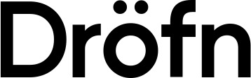Vorschau des Bootsnamens "Dröfn" als Schriftzug für "Bootsbeschriftung Fett 27"