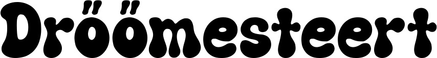 Vorschau des Bootsnamens "Dröömesteert" als Schriftzug für "Style Neu 62"