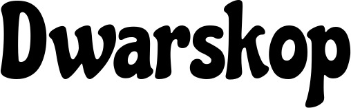 Vorschau des Bootsnamens "Dwarskop" als Schriftzug für "Bootsbeschriftung Neu 41"