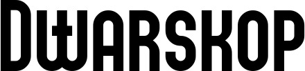 Vorschau des Bootsnamens "Dwarskop" als Schriftzug für "Bootsbeschriftung Neu 43"