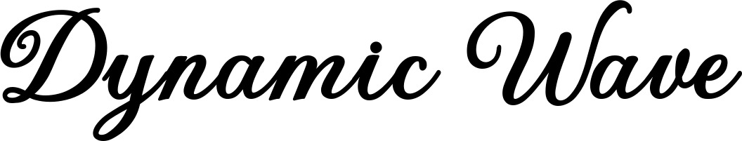 Vorschau des Bootsnamens "Dynamic Wave" als Schriftzug für "Style Klassisch 69"
