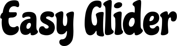 Vorschau des Bootsnamens "Easy Glider" als Schriftzug für "Bootsbeschriftung Neu 41"