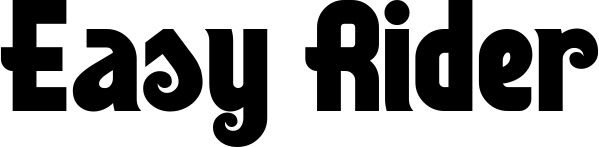 Vorschau des Bootsnamens "Easy Rider" als Schriftzug für "Bootsbeschriftung Neu 32"