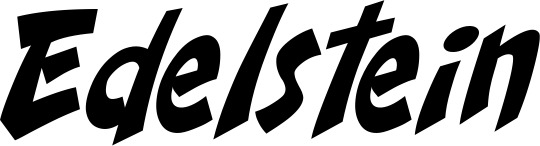 Vorschau des Bootsnamens "Edelstein" als Schriftzug für "Bootsbeschriftung Klassisch 31"