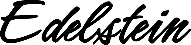 Vorschau des Bootsnamens "Edelstein" als Schriftzug für "Bootsbeschriftung Klassisch 71"