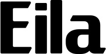 Vorschau des Bootsnamens "Eila" als Schriftzug für "Bootsbeschriftung Fett 22"