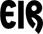 Vorschau des Bootsnamens "Eir" als Schriftzug für "Bootsbeschriftung Neu 59"