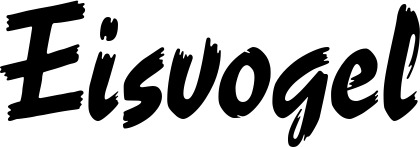 Vorschau des Bootsnamens "Eisvogel" als Schriftzug für "Bootsbeschriftung Neu 10"