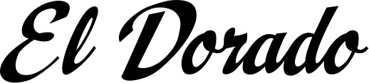 Vorschau des Bootsnamens "El Dorado" als Schriftzug für "Bootsbeschriftung Klassisch 29"
