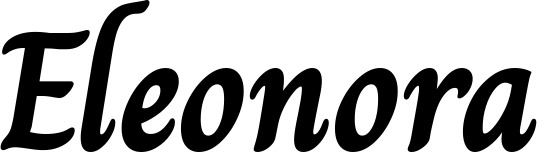 Vorschau des Bootsnamens "Eleonora" als Schriftzug für "Bootsbeschriftung Klassisch 51"