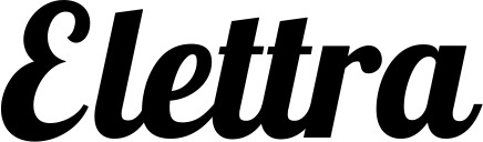 Vorschau des Bootsnamens "Elettra" als Schriftzug für "Bootsbeschriftung Neu 60"