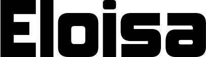 Vorschau des Bootsnamens "Eloisa" als Schriftzug für "Bootsbeschriftung Neu 25"