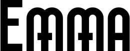 Vorschau des Bootsnamens "Emma" als Schriftzug für "Bootsbeschriftung Neu 43"