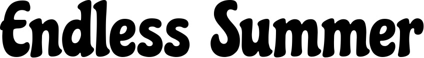 Vorschau des Bootsnamens "Endless Summer" als Schriftzug für "Bootsbeschriftung Klassisch 53"