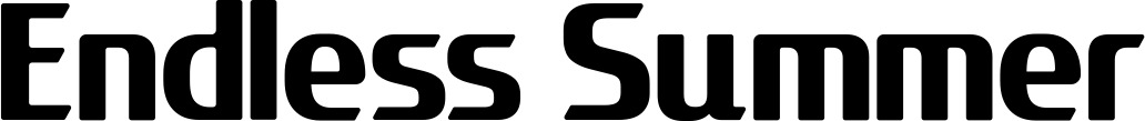Vorschau des Bootsnamens "Endless Summer" als Schriftzug für "Bootsbeschriftung Fett 22"