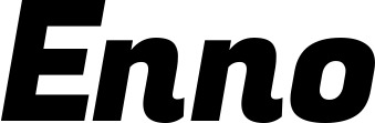 Vorschau des Bootsnamens "Enno" als Schriftzug für "Bootsbeschriftung Kursiv 04"