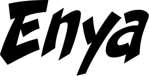 Vorschau des Bootsnamens "Enya" als Schriftzug für "Style Klassisch 31"